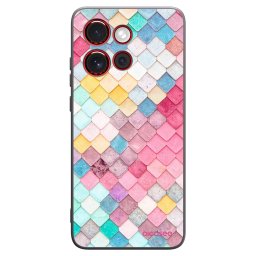 Fekete szilikon tok az alábbi mobiltelefonokra Motorola Edge 60 Neo 5G - Colorful roof