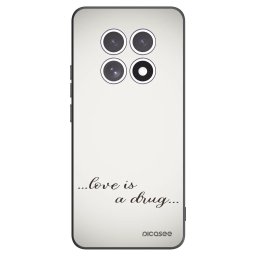 Fekete szilikon tok az alábbi mobiltelefonokra Xiaomi Redmi Note 15 5G - Love is a drug