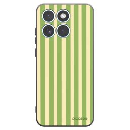Fekete szilikon tok az alábbi mobiltelefonokra Motorola Edge 70 Fusion - Lines Matcha