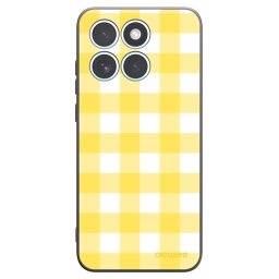 Fekete szilikon tok az alábbi mobiltelefonokra Motorola Edge 70 Fusion - Gride lemon