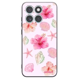 Fekete szilikon tok az alábbi mobiltelefonokra Motorola Edge 70 Fusion - Blush Lagoon