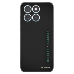 Fekete szilikon tok az alábbi mobiltelefonokra Motorola Edge 70 Fusion - Results x Excuses