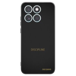 Fekete szilikon tok az alábbi mobiltelefonokra Motorola Edge 70 Fusion - Discipline