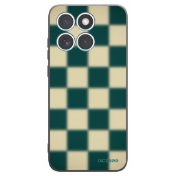 Fekete szilikon tok az alábbi mobiltelefonokra Motorola Edge 70 Fusion - Shadow Chess