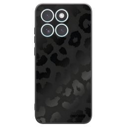 Fekete szilikon tok az alábbi mobiltelefonokra Motorola Edge 70 Fusion - Midnight Leopard