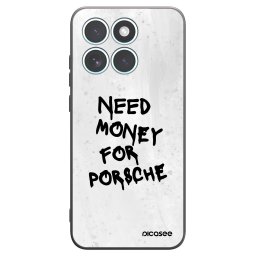 Fekete szilikon tok az alábbi mobiltelefonokra Motorola Edge 70 Fusion - White Dollar