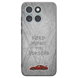 Fekete szilikon tok az alábbi mobiltelefonokra Motorola Edge 70 Fusion - Garage Scratch