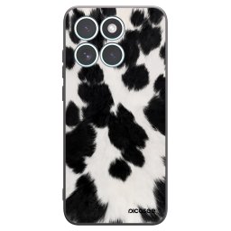 Fekete szilikon tok az alábbi mobiltelefonokra Motorola Edge 70 Fusion - Black Moo