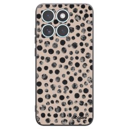 Fekete szilikon tok az alábbi mobiltelefonokra Motorola Edge 70 Fusion - Dots