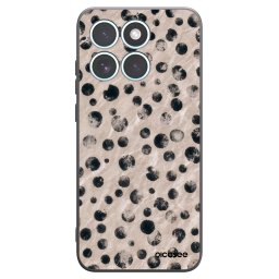 Fekete szilikon tok az alábbi mobiltelefonokra Motorola Edge 70 Fusion - Inked