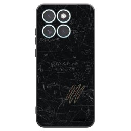 Fekete szilikon tok az alábbi mobiltelefonokra Motorola Edge 70 Fusion - SCRATCH