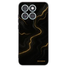 Fekete szilikon tok az alábbi mobiltelefonokra Motorola Edge 70 Fusion - Thunder