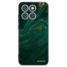 Fekete szilikon tok az alábbi mobiltelefonokra Motorola Edge 70 Fusion - Green