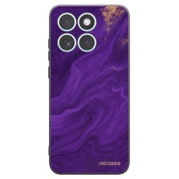 Fekete szilikon tok az alábbi mobiltelefonokra Motorola Edge 70 Fusion - Purple