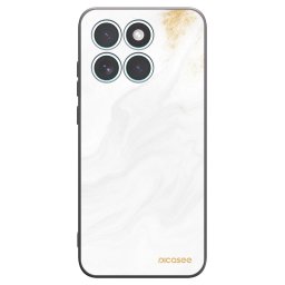 Fekete szilikon tok az alábbi mobiltelefonokra Motorola Edge 70 Fusion - White