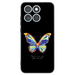 Fekete szilikon tok az alábbi mobiltelefonokra Motorola Edge 70 Fusion - Diamanty Black