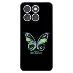 Fekete szilikon tok az alábbi mobiltelefonokra Motorola Edge 70 Fusion - Diamanty Blue