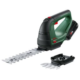 BOSCH AdvancedShear 18V-10, akkumulátoros bokor- és fűnyíró szett, 18 V, 20 cm hosszú, akkumulátorral, akkumulátorral