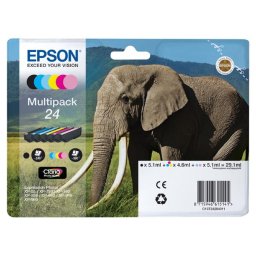 Epson T2428 (C13T24284011) - eredeti patron, black + color (fekete + színes)