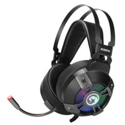 Marvo HG9015G fejhallgató mikrofonnal, vezetékes, fekete, 7.1 (virtuális), USB - Használt