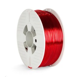 VERBATIM 3D nyomtató izzószálas PET-G 2,85 mm 1000 g red transparent