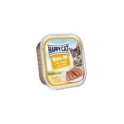 Happy Cat Minkas Duo - marha és nyúl pástétom 16 x 100 g