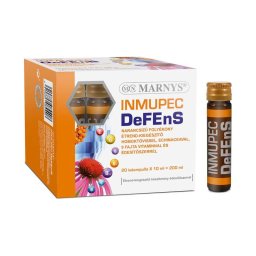 Marnys Inmupec Defens narancs ízű étrend-kiegészítő folyadék 20x10ml