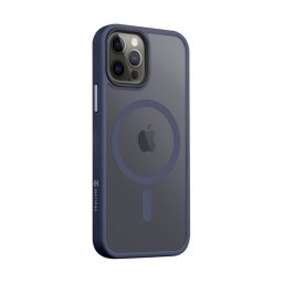 Tactical MagForce Hyperstealth Apple iPhone 12/12 Pro Magsafe hátlap tok, áttetsző/sötétkék
