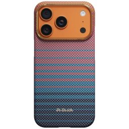 Pitaka Edge Apple iPhone 18 Pro / 17 Pro hátlap tok, MagSafe, Aramid, sunset (California Dream 05)