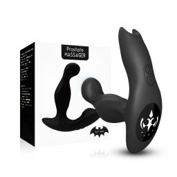Bat King Prosztata stimull Rezg, forg, tvirnyts 13 cm fekete