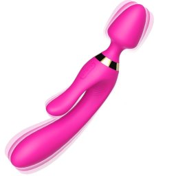 Magic Wand Vibrtor 9 rezgsfokozat, USB-tlts, vzll rzsaszn 236 mm