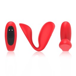 Ultrasonic Wave Vibrtor Ultrahangos stimulci, 9 fokozat, vzll piros