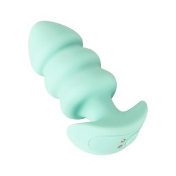Cuties Mini - gömbös vibrációs anál plug (zöld)