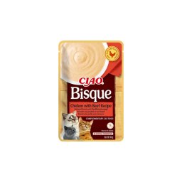 Inaba Cat Ciao Bisque - csirke-marha 40 g