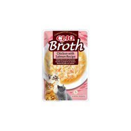 Inaba Cat Ciao Broth - csirke-lazac 40 g