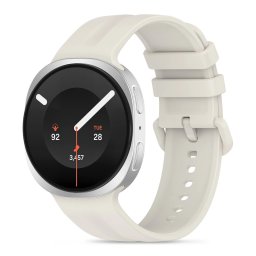 Tech-Protect Silicone Evo Samsung Galaxy Watch 8 / 9 / Classic (40/44/46mm) szilikon szíj, bézs