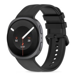 Tech-Protect Silicone Evo Samsung Galaxy Watch 8 / 9 / Classic (40/44/46mm) szilikon szíj, fekete