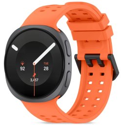 Tech-Protect Silicone Air Samsung Galaxy Watch 8 / 9 / Classic (40/44/46mm) szilikon szíj, narancs