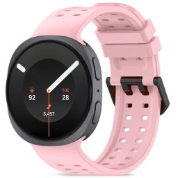 Tech-Protect Silicone Air Samsung Galaxy Watch 8 / 9 / Classic (40/44/46mm) szilikon szíj, rózsaszín