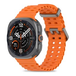 Tech-Protect IconBand Pro Samsung Galaxy Watch Ultra 2024 / 2026 (47mm) szilikon szíj, narancs