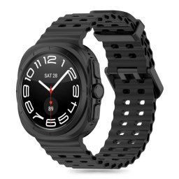 Tech-Protect IconBand Pro Samsung Galaxy Watch Ultra 2024 / 2026 (47mm) szilikon szíj, fekete