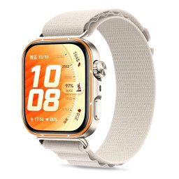 Tech-Protect Nylon Pro Huawei Watch Fit 5 / 5 Pro / 4 / 4 Pro / 3 nylon szíj, bézs