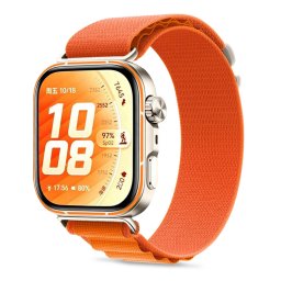 Tech-Protect Nylon Pro Huawei Watch Fit 5 / 5 Pro / 4 / 4 Pro / 3 nylon szíj, narancs