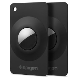 Spigen Airfit Apple AirTag 1 / 2 tok, Airtag tartó szett, fekete (2db)
