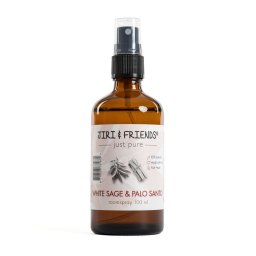 Aromaterápiás spray Palo Santo és fehér zsálya, Jiri & Friends, 100 ml.