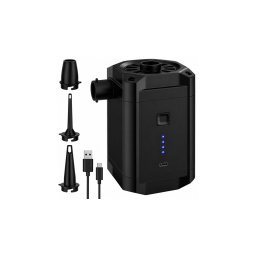 Akkumulátoros Pumpa Matracokhoz és Felfújható Eszközökhöz, USB-C, 5200 mAh