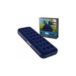 BESTWAY Egyszemélyes Velúr Felfújható Matrac 185 × 76 × 22 cm