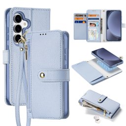 Dux Ducis Lawa Leather Case Samsung Galaxy S25 tok mágneses kinyitható (kék)