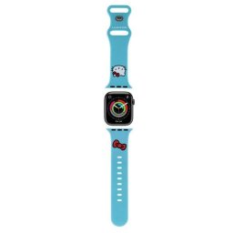 Hello Kitty Silicone Kitty Head Apple Watch szilikon szíj 38/40/41mm (kék)