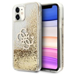 Guess 4G Big Liquid Glitter tok iPhone 11 6,1″ / XR készülékhez (arany)